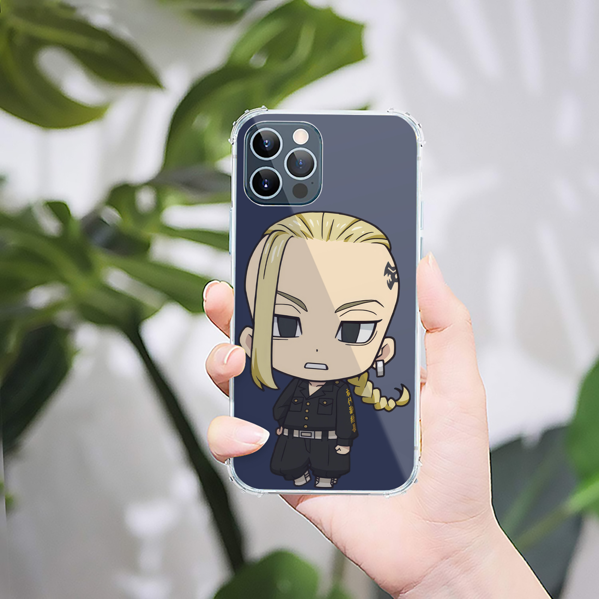 （画像用） 東京リベンジャーズ Tokyo Revengers 【iPhone 12シリーズ対応】透明スマホケース（クリアソフトケース）